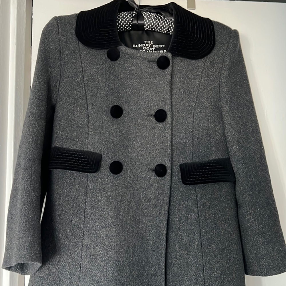 Marc Jacobs double breasted coat